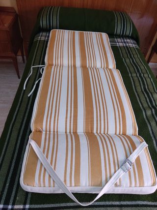 cojines tumbona