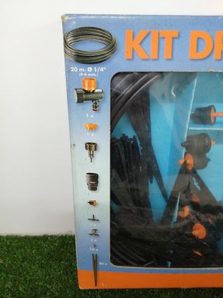 Kit riego por goteo macetas. Kit Drip 20. Claber