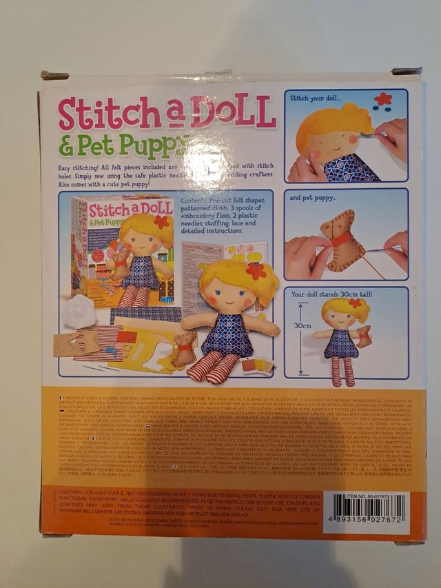 Bamboline in stoffa da cucire