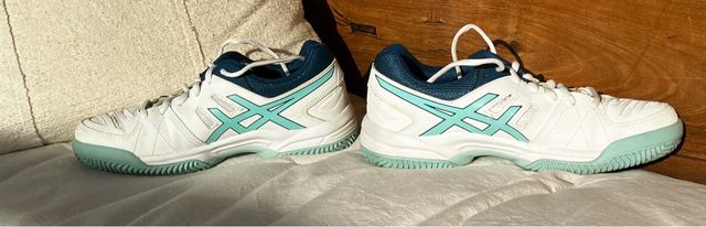Deportivas Asics pádel talla 38