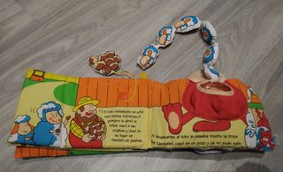 2 libros blanditos de tela para bebé