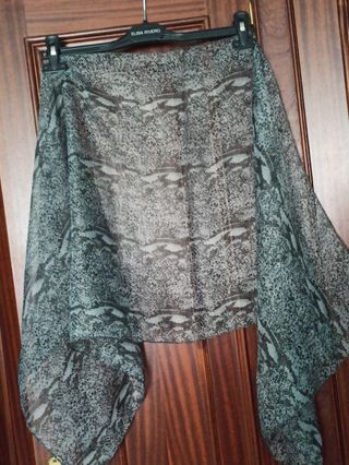 Foulard animal print