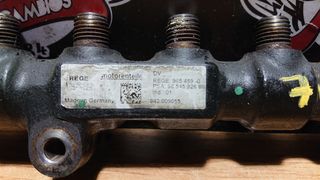 9654592680 rampa inyectora para CITROEN C4 1.6 HDI
