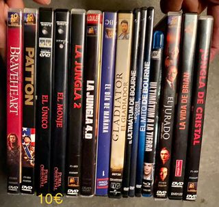 Varias películas en Dvd