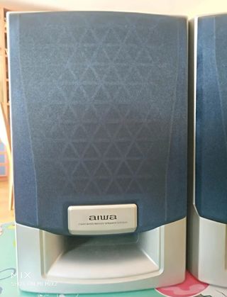 altavoces AIWA SX-NSZ202 + regalo cadena LEER