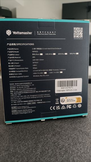 Caja HDD / SSD 2.5 USB 3.0 a estrenar