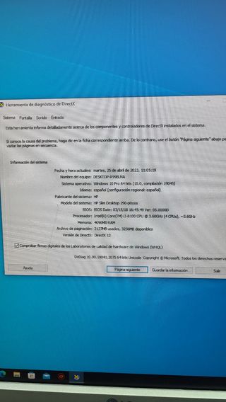 Mini HP i3 de 8° Generación 