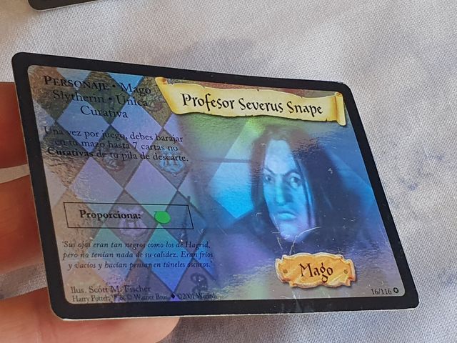 Carta Severus Snape 16/116 Harry Potter TCG