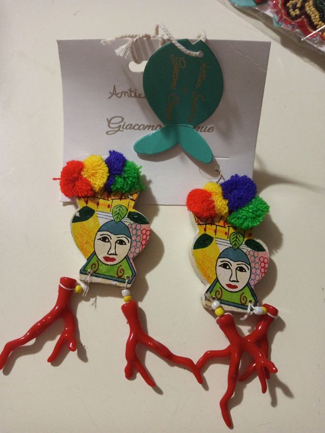 5 paia di orecchini Antica sartoria Positano