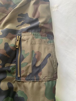 Chaqueta bomber camuflaje