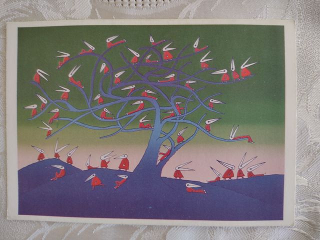 LOTTO 4 CARTOLINE FOLON Postcards