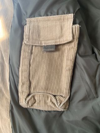 Chaleco de pana
