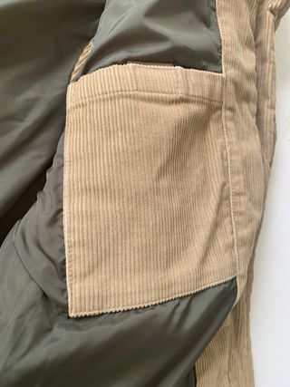 Chaleco de pana