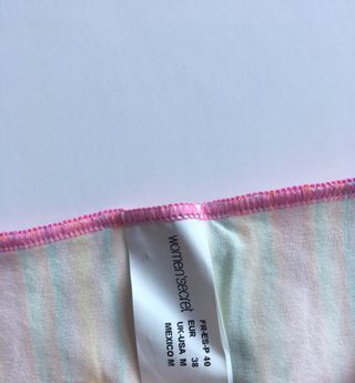 Bikini rayas de colores. Women secret