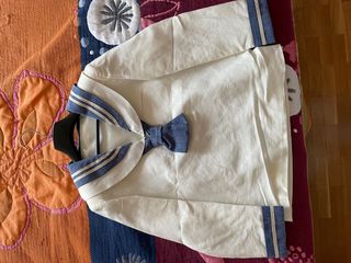 Traje de comunión de lino