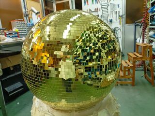 Decoración con espejos.