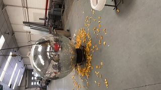 Decoración con espejos.