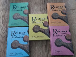 Lote de 5 📕 Reinas para la historia.