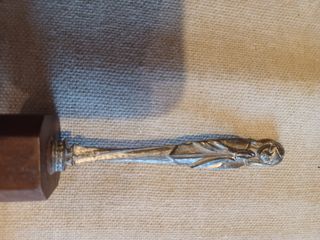 2 STATUINE IN PELTRO VINTAGE