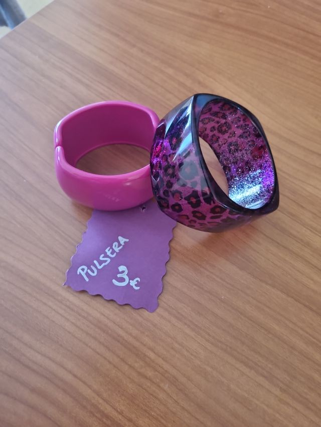 Pulseras plástico 