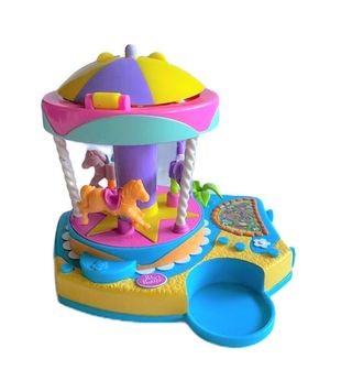 Polly Pocket giostra luna park con cavalli