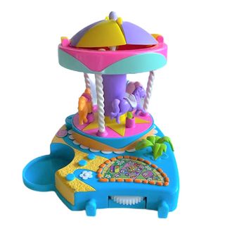 Polly Pocket giostra luna park con cavalli