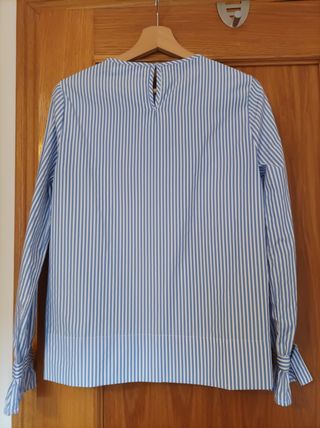 Blusa rayas azules
