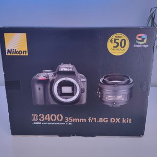 caja de Nikon 3400