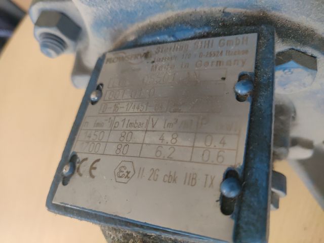 Bomba vacio Atex Flowserve