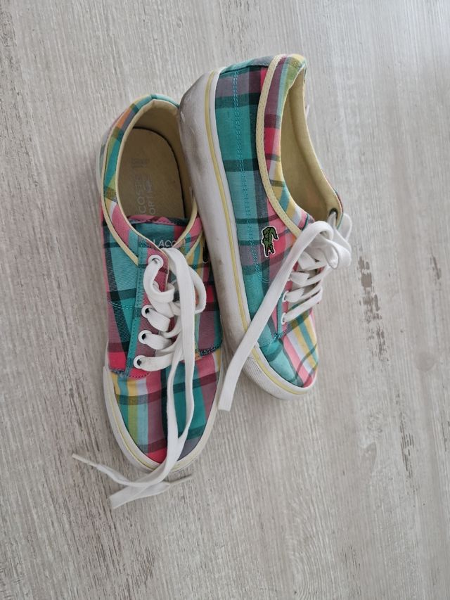 bambas lacoste talla 38