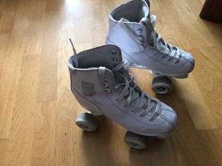 Patines 4 ruedas piel número 36