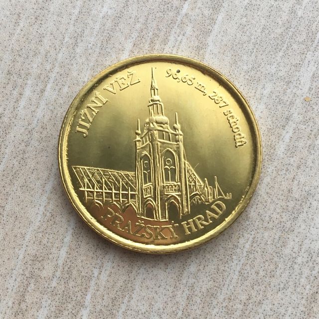 Medaglia commemorativa di Praga