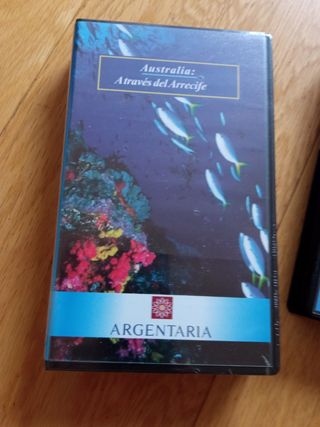 4 Cassette video VHS