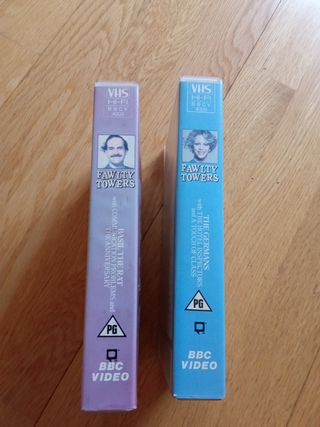 2 Cassette video VHS en Inglés