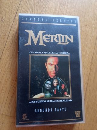 2 Cassette video VHS MERLÍN