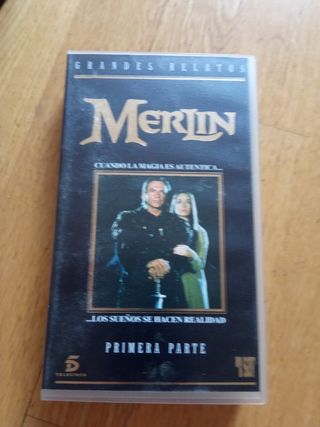 2 Cassette video VHS MERLÍN