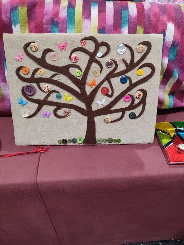 Cuadro, Árbol de la vida... Trabajo manual...