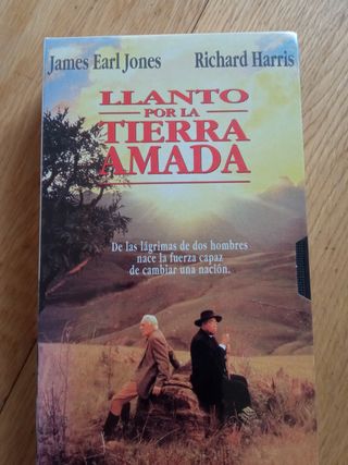 Cassette video VHS Llanto por la tierra amada