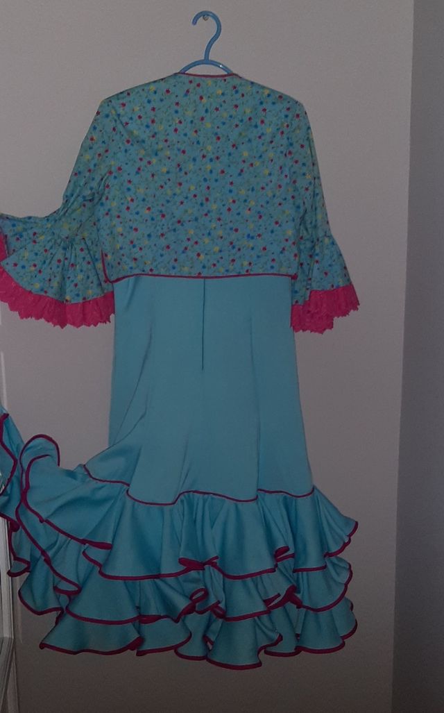 vestido flamenca para feria y romerias.