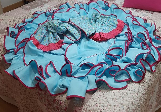 vestido flamenca para feria y romerias.