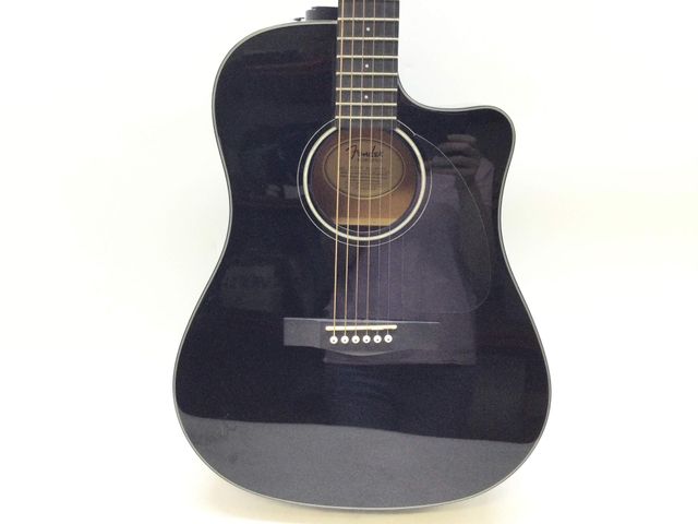 Guitarra acustica fender cd-60ce blk-ds-v2 de segunda mano por 169 EUR ...