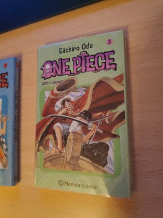 Manga One Piece - Tomos 2 y 3 con fundas