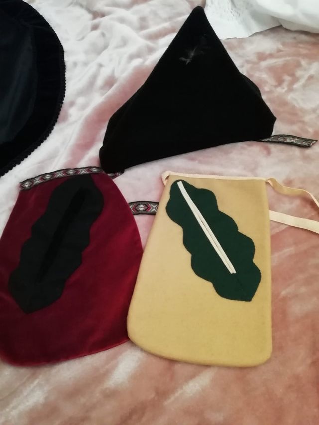 Vestido de asturiana artesanal