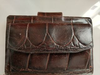 Cartera de PielVieja auténtica.