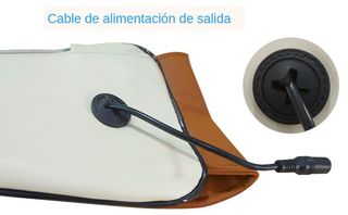 Masajeador con función calor.