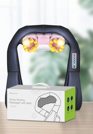 Masajeador con función calor.