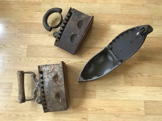 Planchas Antiguas de hierro deCarbon