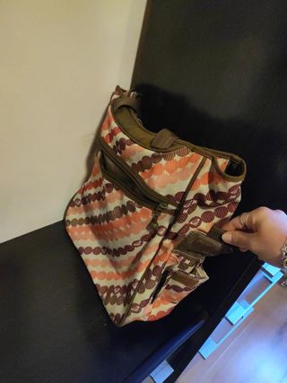 bolso tipo maleta de pc grande Roxy