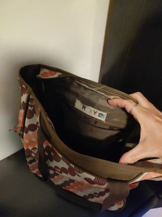 bolso tipo maleta de pc grande Roxy