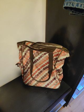 bolso tipo maleta de pc grande Roxy